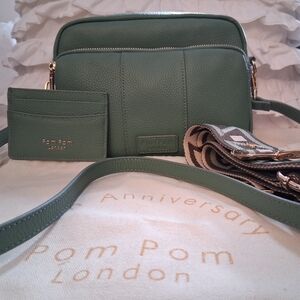 Pom Pom London Original Plus Crossbody Bag NWOT